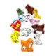 Figurine din lemn cu animale domestice Hape foto
