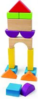 Set de constructie din lemn Hape Oras foto