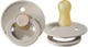 Suzeta rotunda BIBS Sand din latex (0-6 luni) foto