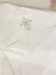 Детское одеяло на крестины с вышивкой, 90x90 см foto
