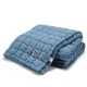 Хлопковое одеяло La Millou Biscuit Collection - Navy, 140x200 cm foto