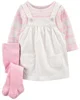 Carter's Set 3 piese Sarafan, bluza si ciorapei foto