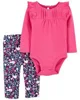 Carter's Set 2 piese Pantaloni si body Unicorn foto