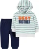 Carter's Комплект 2 в 1 Best Brother - кофта с капюшоном и штаны