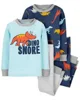 Carter's Set 2 piese bebe Pijamale Dinozauri foto