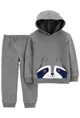 Carter's Set 2 piese bebe Pantaloni si hanorac Raton foto