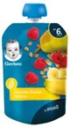 Пюре Gerber Груша, банан, малина и злаки (6+ мес.), 90 г foto