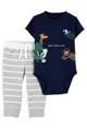 Carter's Set 2 piese Body si pantaloni Animale foto