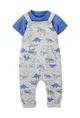 Carter's Set 2 piese Tricou si salopeta Dinozauri foto