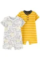Carter's Set 2 piese Salopete Leu foto