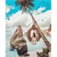 Set de pictat BrushMe Pe malul oceanului