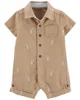 Carter's Salopeta cu guler Leopard