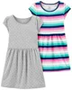 Carter's Set 2 rochite cu dungi si buline