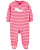 Carter's Pijama roz Balena foto