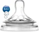 Соски Philips AVENT Natural, поток для каши (6+ мес.), 2 шт. foto