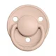 Suzeta rotunda BIBS De Lux Blush din silicon (0-36 luni) foto