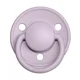 Suzeta rotunda BIBS De Lux Dusty Lilac din silicon (0-36 luni) foto