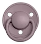 Suzeta rotunda BIBS De Lux Heather din silicon (0-36 luni) foto