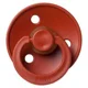 Suzeta rotunda BIBS Rust din latex (6-18 luni) foto