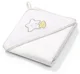 Prosop de baie cu gluga BabyOno Alb, 76x76 cm foto