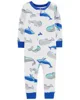 Carter's Pijama cu fermoar Balene foto