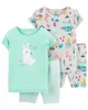 Carter's Set 2 pijamale Iepuras foto