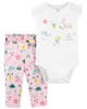 Carter's Set 2 piese Body si pantaloni Iepuras foto