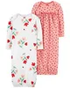 Carter's Set 2 piese Saci de dormit cu Flori