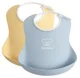 Комплект нагрудников BabyBjorn Powder Yellow / Powder Blue