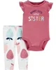 Carter's Set 2 piese Body si pantaloni Capsuni foto