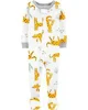Carter's Pijama cu fermoar Leopard foto