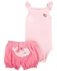 Carter's Set 2 piese Body si pantaloni scurti Balena foto