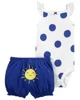 Carter's Set 2 piese Body si pantaloni scurti Soare foto