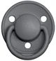 Suzeta rotunda BIBS De Lux Iron din silicon (0-36 luni) foto
