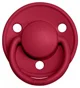 Suzeta rotunda BIBS De Lux Ruby din silicon (0-36 luni) foto