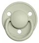 Suzeta rotunda BIBS De Lux Sage din silicon (0-36 luni) foto