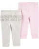 Carter's Set 2 piese Pantaloni cu volanase