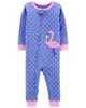 Carter's Pijama cu fermoar Flamingo foto