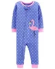 Carter's Pijama cu fermoar Flamingo foto
