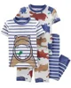 Carter's Set 2 piese Pijamale Hipopotam foto