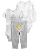 Carter's Set 3 piese Pantaloni si 2 body Puisor