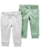 Carter's Set 2 piese Pantaloni cu snur