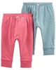 Carter's Set 2 piese Pantaloni roz si buline