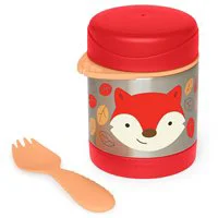 Термос со столовым прибором Skip Hop Zoo Лиса foto
