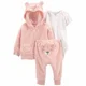 Carter's Set 3 piese Hanorac, body si pantaloni Ursulet foto