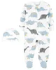 Carter's Set 2 piese Dinozauri Pijama si caciulita foto