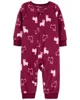Carter's Pijama Fleece Lama foto