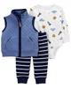 Carter's Set 3 piese Vesta, body si pantaloni Rachete foto