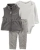 Carter's Set 3 piese Vesta, body si pantaloni Pisica
