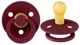 Suzeta rotunda BIBS Elderberry din latex (0-6 luni) foto